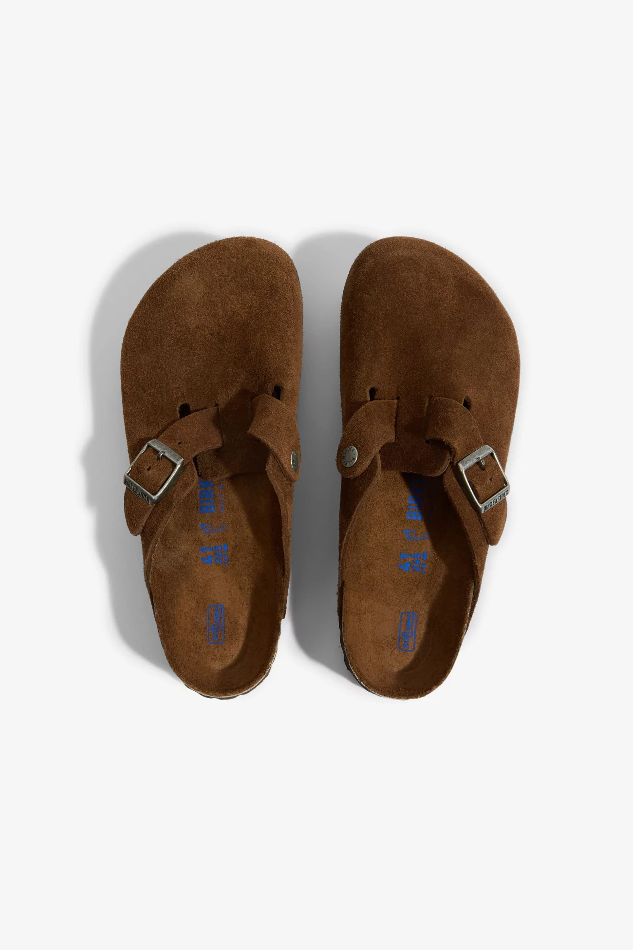 Birkenstock Boston Soft Footbed Suede Leather – Carafe | Centre Commercial